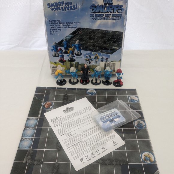 The Smurfs No Smurf Left Behind Collectible Box Game & 2 extra collectibles - Picture 6 of 14